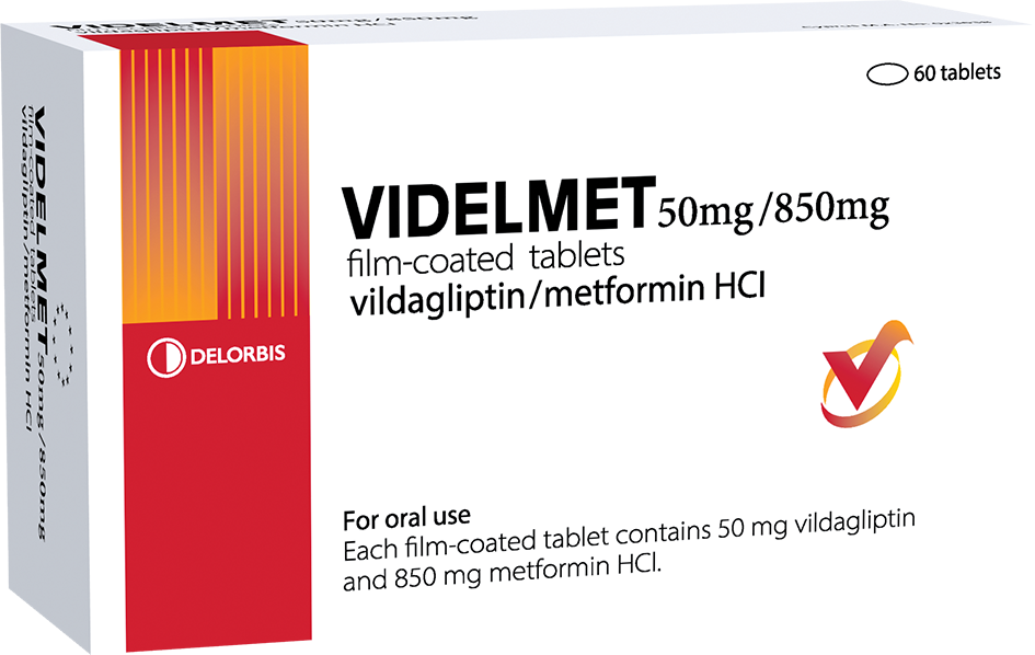 Videlmet 50/850 mg