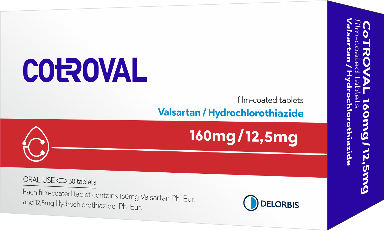 Cotroval 160/12.5 mg